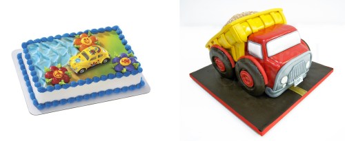 car cakes