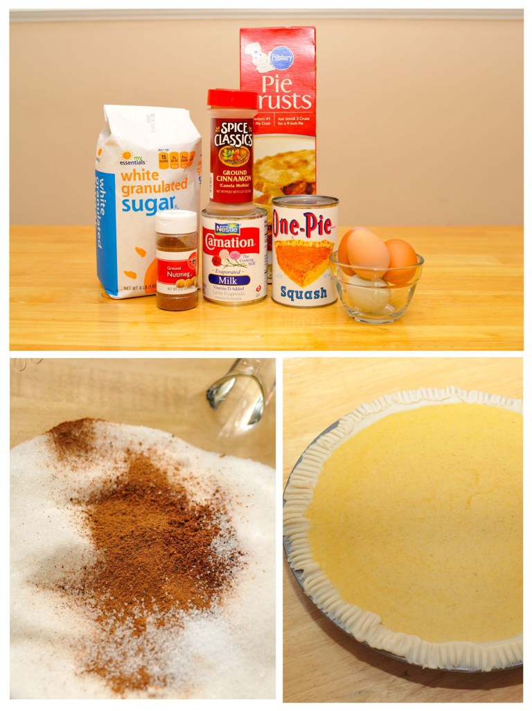 It's a simple pie to make. It's only 7 ingredients and very little prep time.