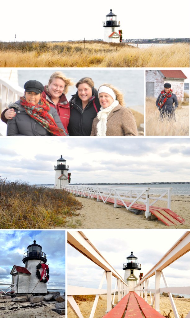 I have always wanted to visit this lighthouse in person. It's a short walk from downtown and you can walk right up to it. These are some dear friends of mine that I got to share this special day with: Amy (our lovely host!), Megan and Steff.