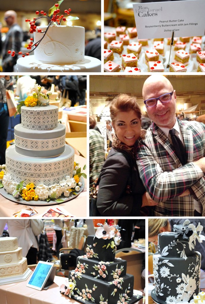 Of course, my baker Ron Ben-Israel was there!  It was nice catching up with him and chatting all things cake.  He brought some beautiful new designs and of course some tasty treats for the guests to enjoy.